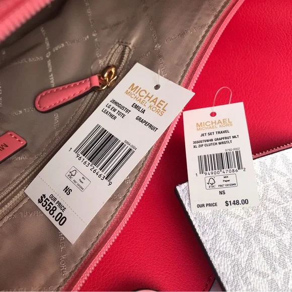 Nwt! Michael Kors Purse And Wallet - Picture 10 of 10